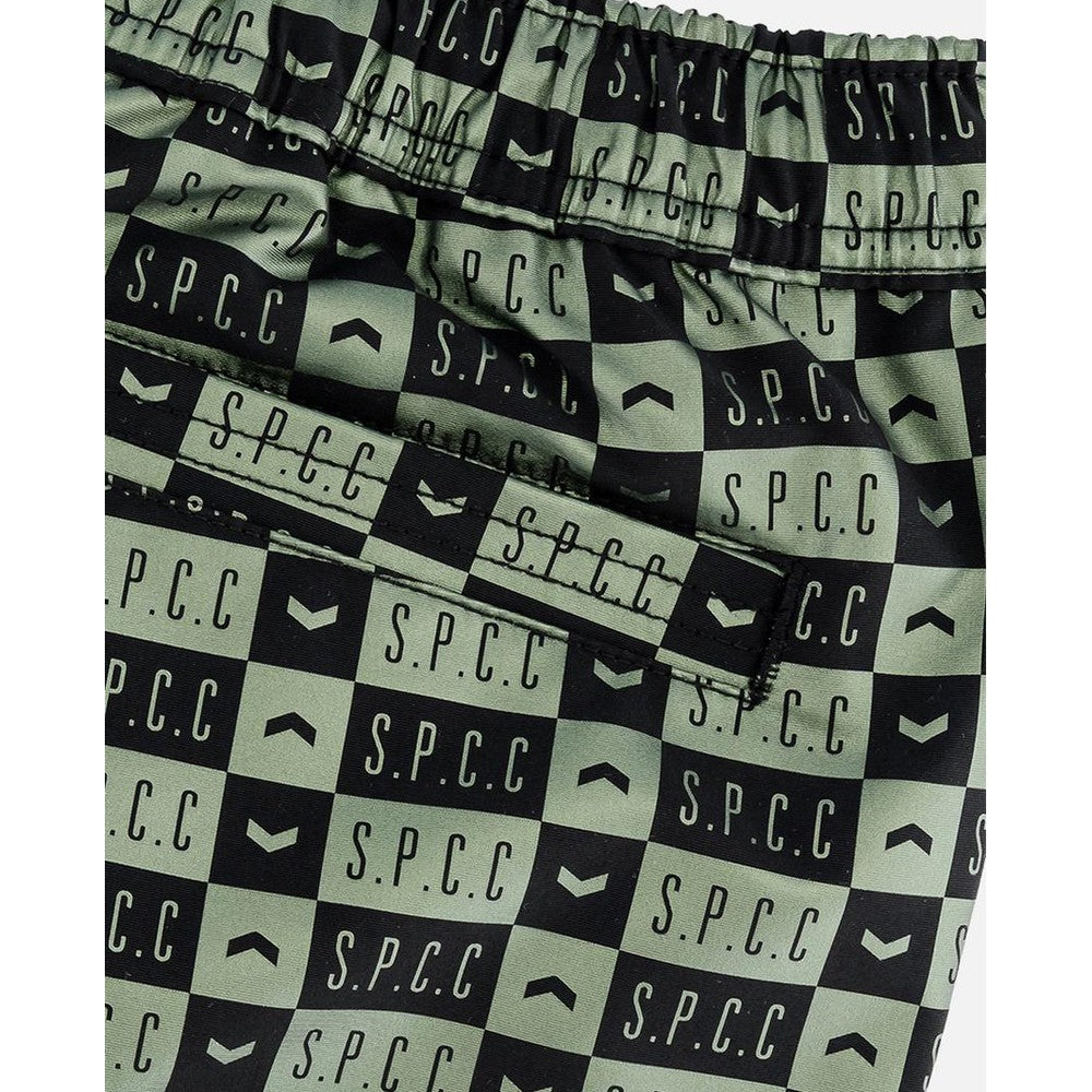 S.P.C.C Mens Maro Beach Short In Fatigue/Black
