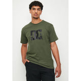 DC Shoes Star Short Sleeve T-Shirt In Dark Green