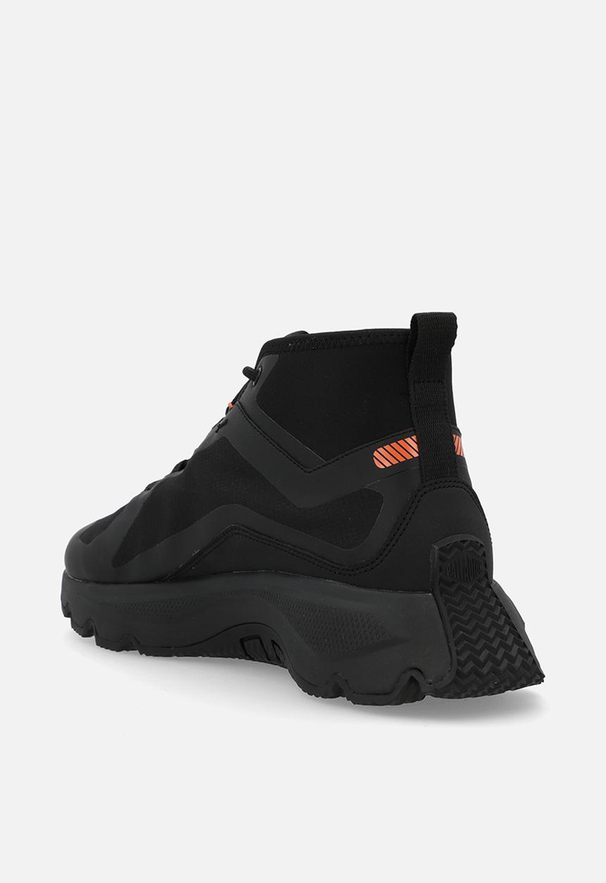 Palladium Mens Thunder Mid Shoes In Black