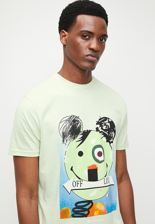 Ben Sherman W89999 Off Line Tee Shirt Pistachio