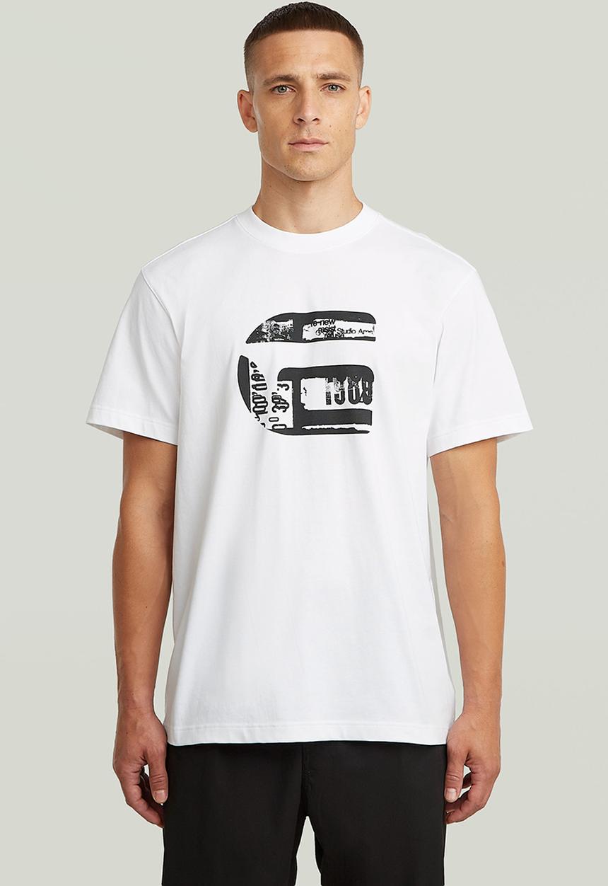 G-Star Raw Mens G Icon T-Shirt In White