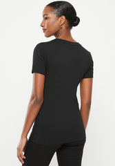 Polo Womens Black Allie  T-Shirt