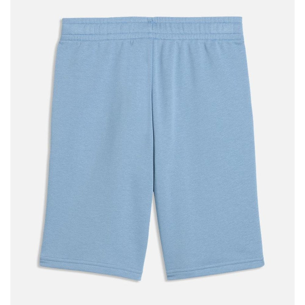 Puma Boys Essentials Small No 1 Logo Shorts In Zen Blue