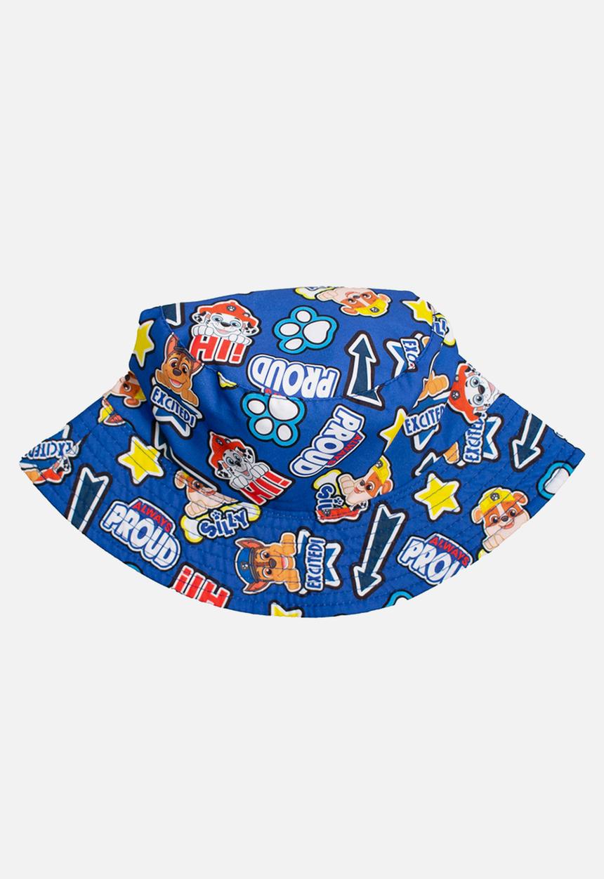 Character Group Boys Paw Patrol Bucket Hat In Blue Multi
