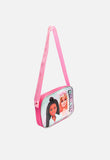 Character Group Girls Barbie Sling Bag In Pink Multi