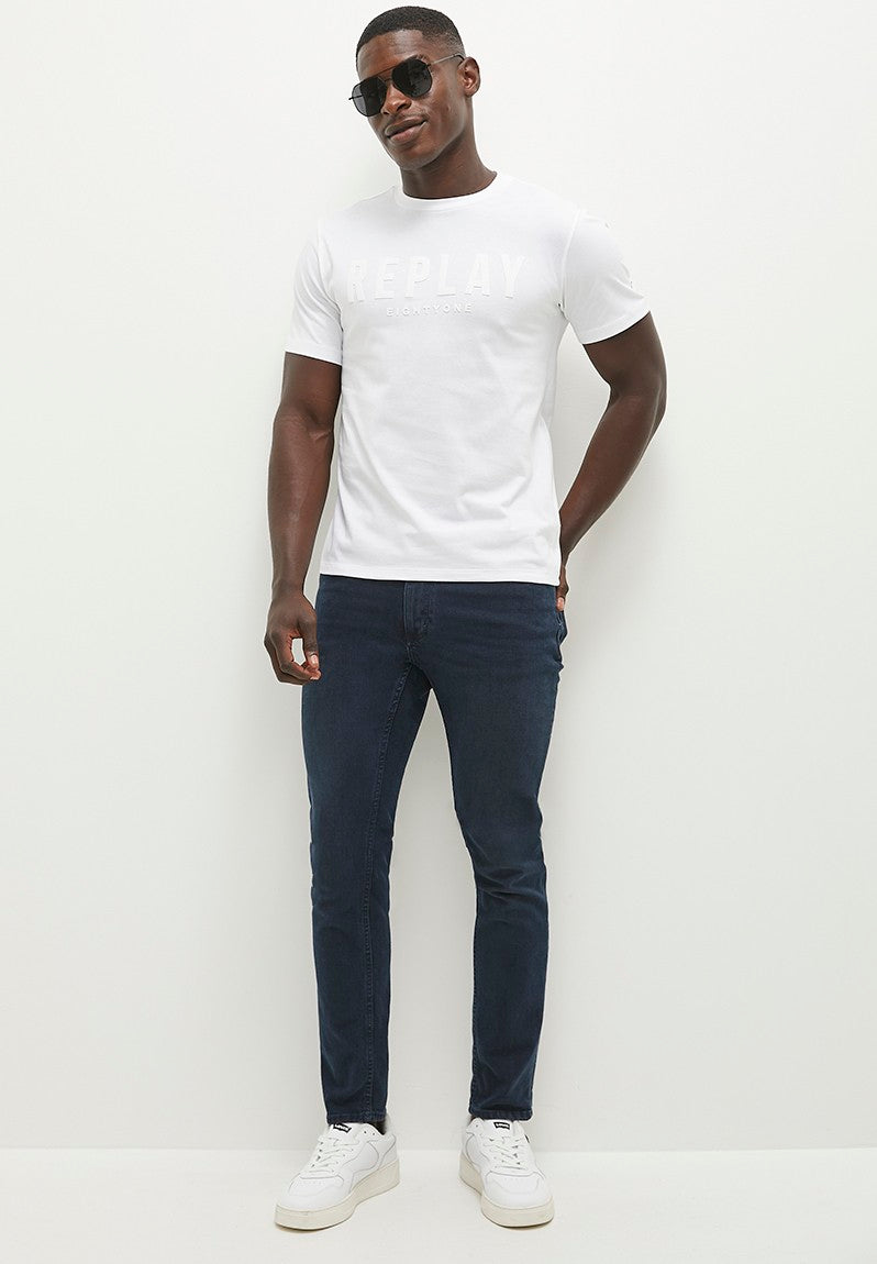 Replay M6660 22662 Tee 001 White