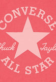 Converse Girls Dissected Chuck Patch T-Shirt In Cherry Balm