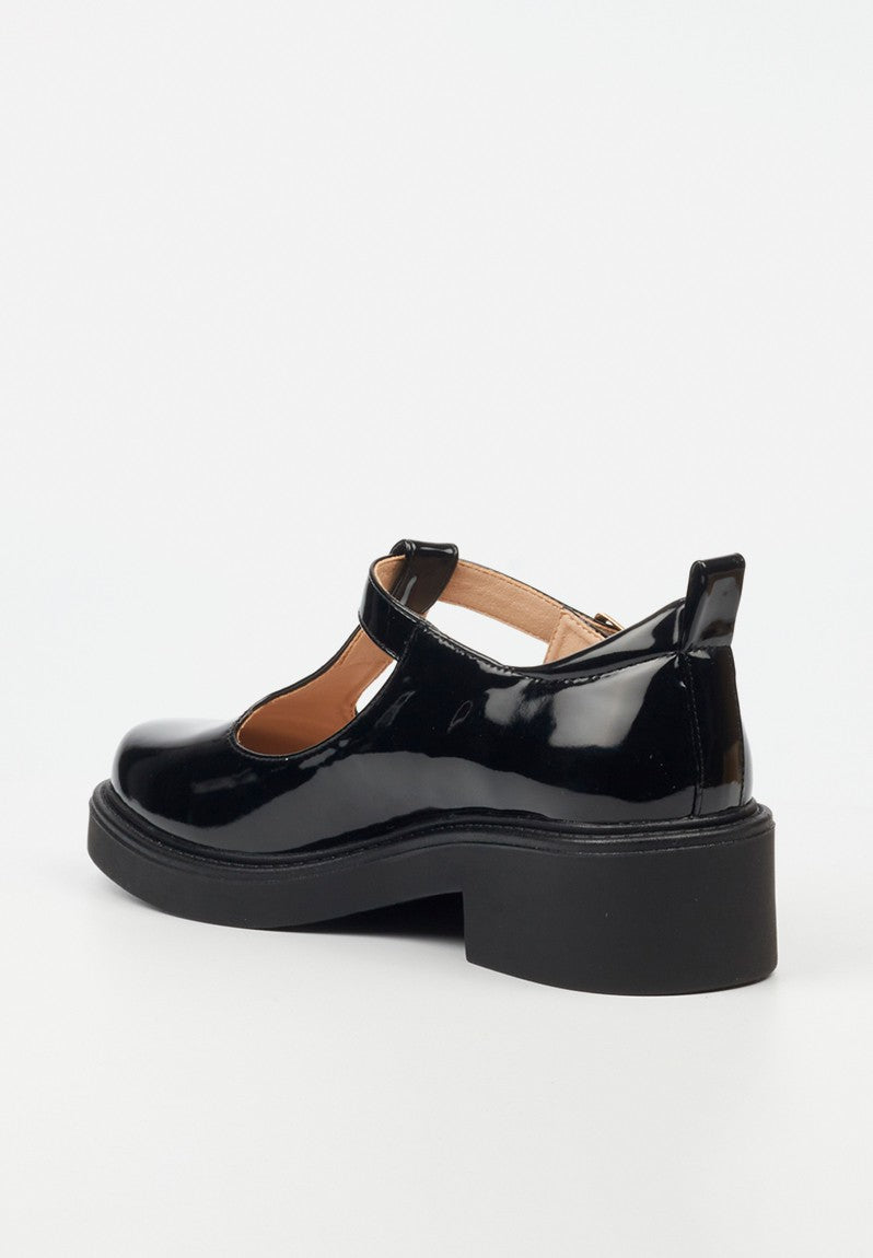 Rock & Co Ladies Cryptic Shoes In Black