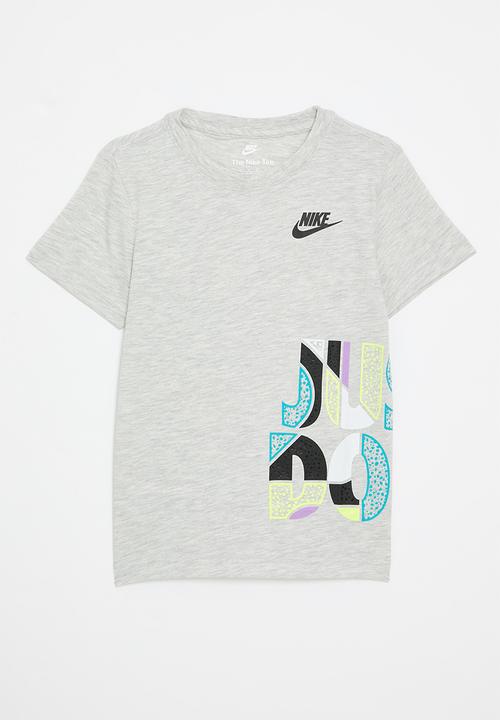 Nike Kiddies Short Sleeve Tee - Grey Heather