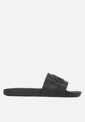 Calvin Klein Hm015190 Mens Ftw Pool Slides Black