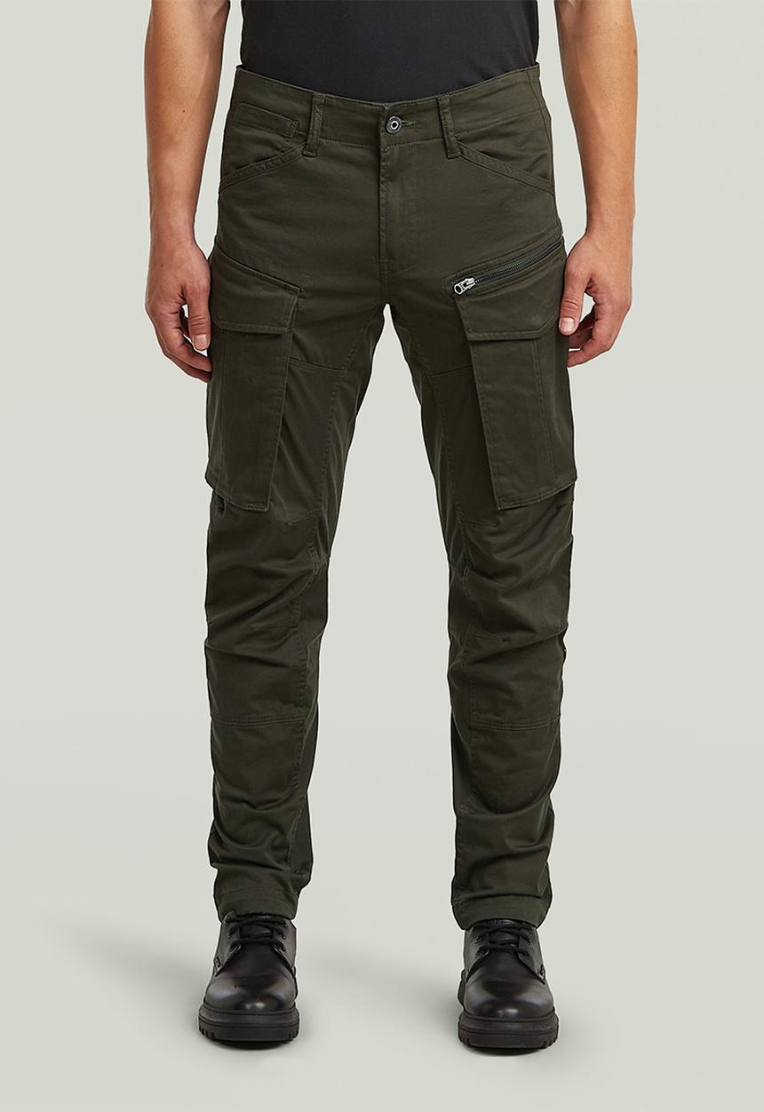 G-Star Raw Rovic Zip 3D Regular Tapered Pants In Asphalt