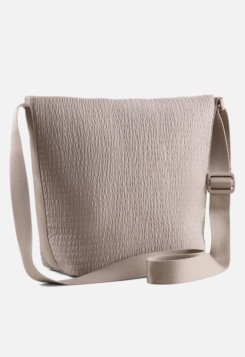 Puma Womens Up Zipped Bucket Bag In Sandstone