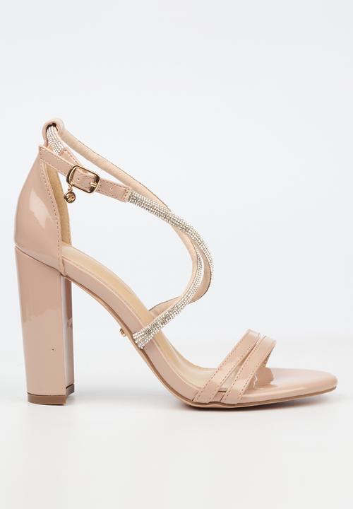 Miss Black Ladies Border 5 Heels Nude