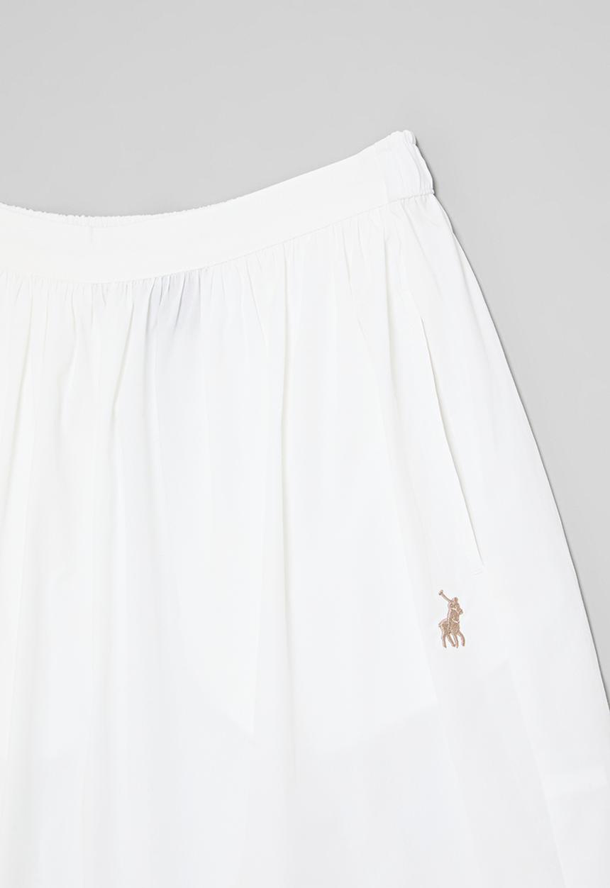 Polo Girls Brenda Pull On Skirt In White