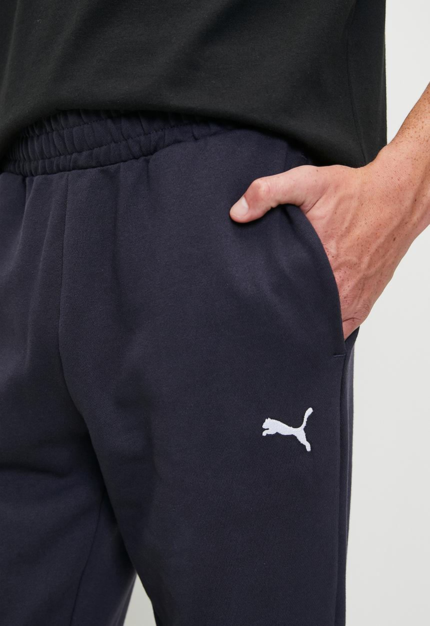 Puma Mens Essential Sweatpants In Navy