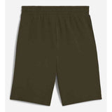 Puma Boys Essential 2 Color No.1 Logo Short In Dark Olive