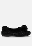 Hush Puppies Ladies Chloe Slippers In Black