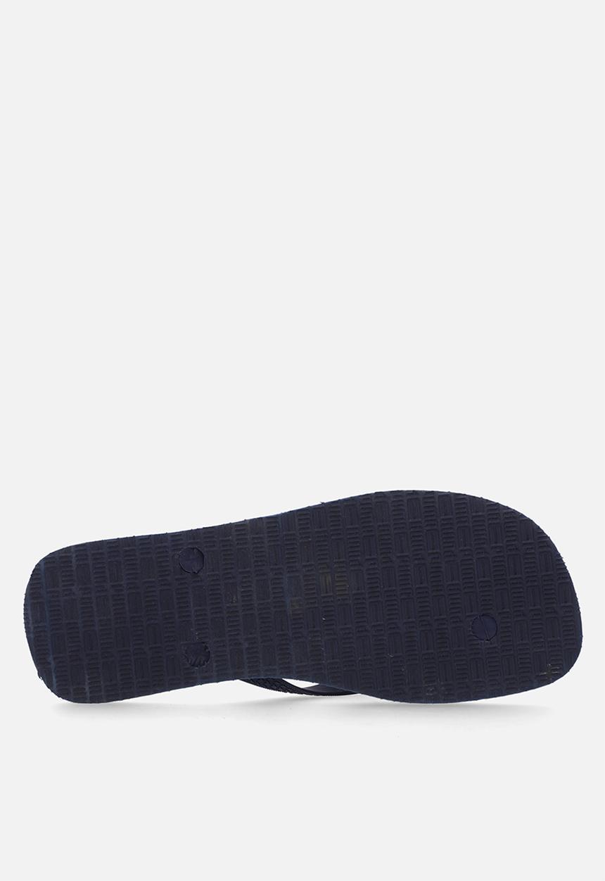 Puma Mens First Flip Orbit Sandals In Peacoat/Chilli