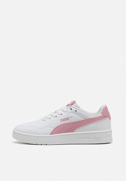 Puma Kids Court Lally Jr Shoes White-Poised Pink