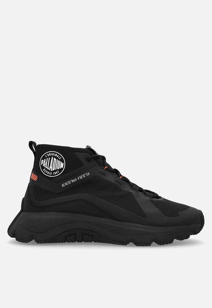 Palladium Mens Thunder Mid Shoes In Black