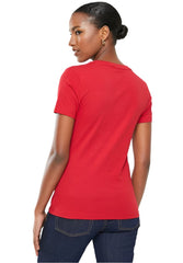 Polo 0048917 Kelly V -Neck T-Shirt  Red