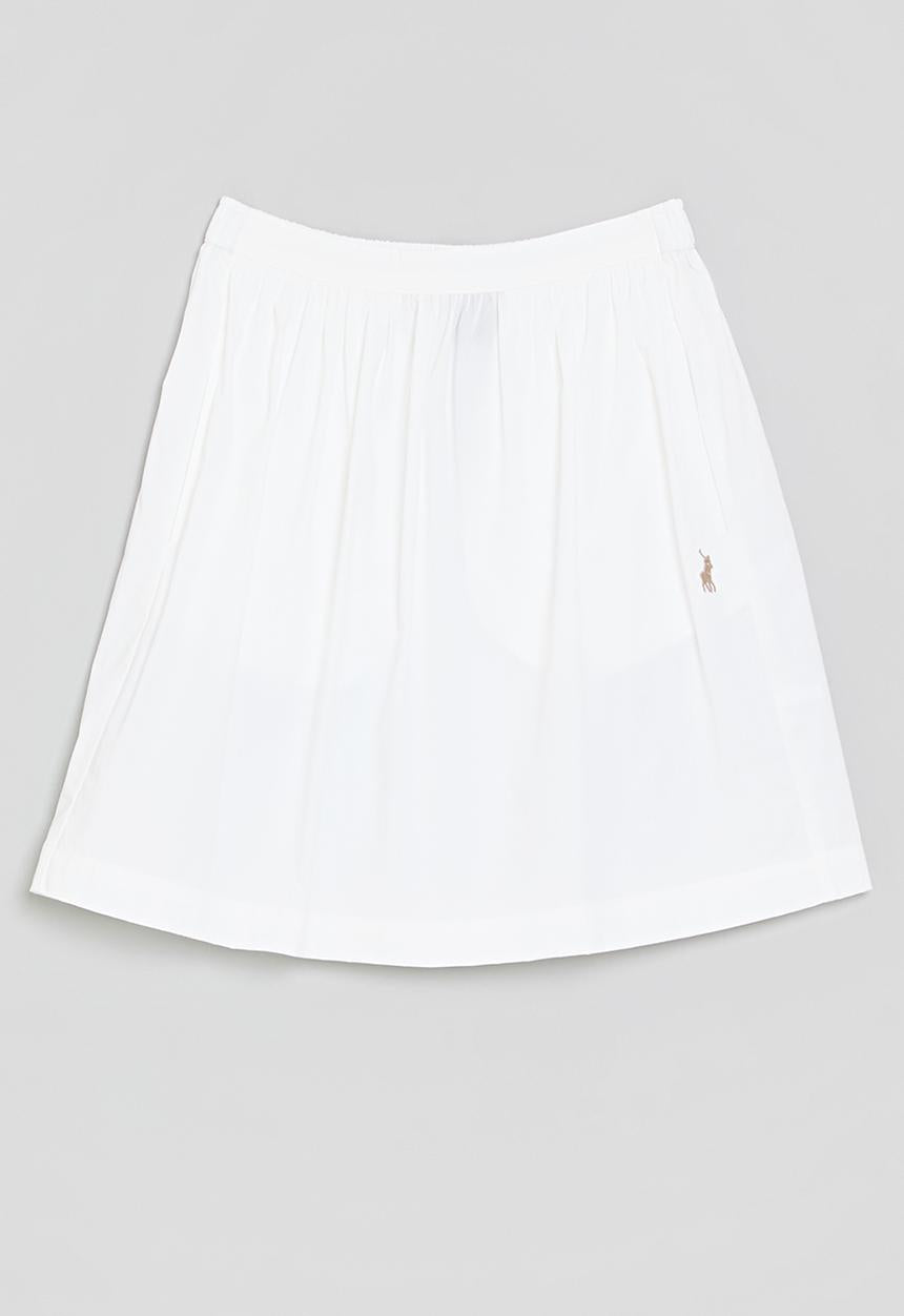 Polo Girls Brenda Pull On Skirt In White