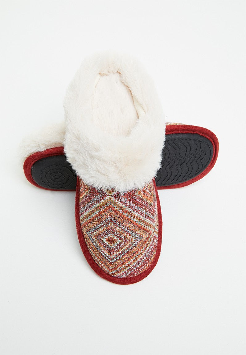 Hush Puppies Ladies Sara Slipper In Red