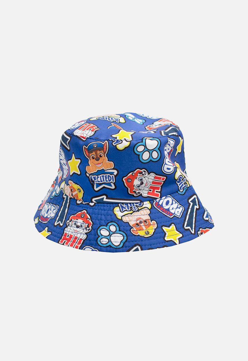 Character Group Boys Paw Patrol Bucket Hat In Blue Multi