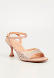 Butterfly Feet Ladies Kitten 1 Heels In Rose Gold