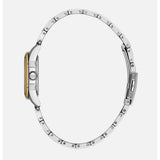 Daniel Klein Womens Green Dial Watch In Gold & Silver