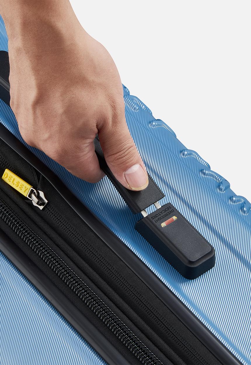Delsey Paris Longitude Trolley Case In Blue