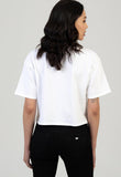 Sissy Boy Womens Glitz Galore Boxy T-Shirt In White