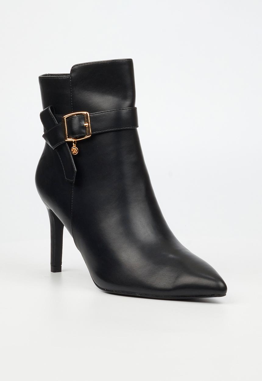 Miss Black Moss 1 Heel Boots In Black