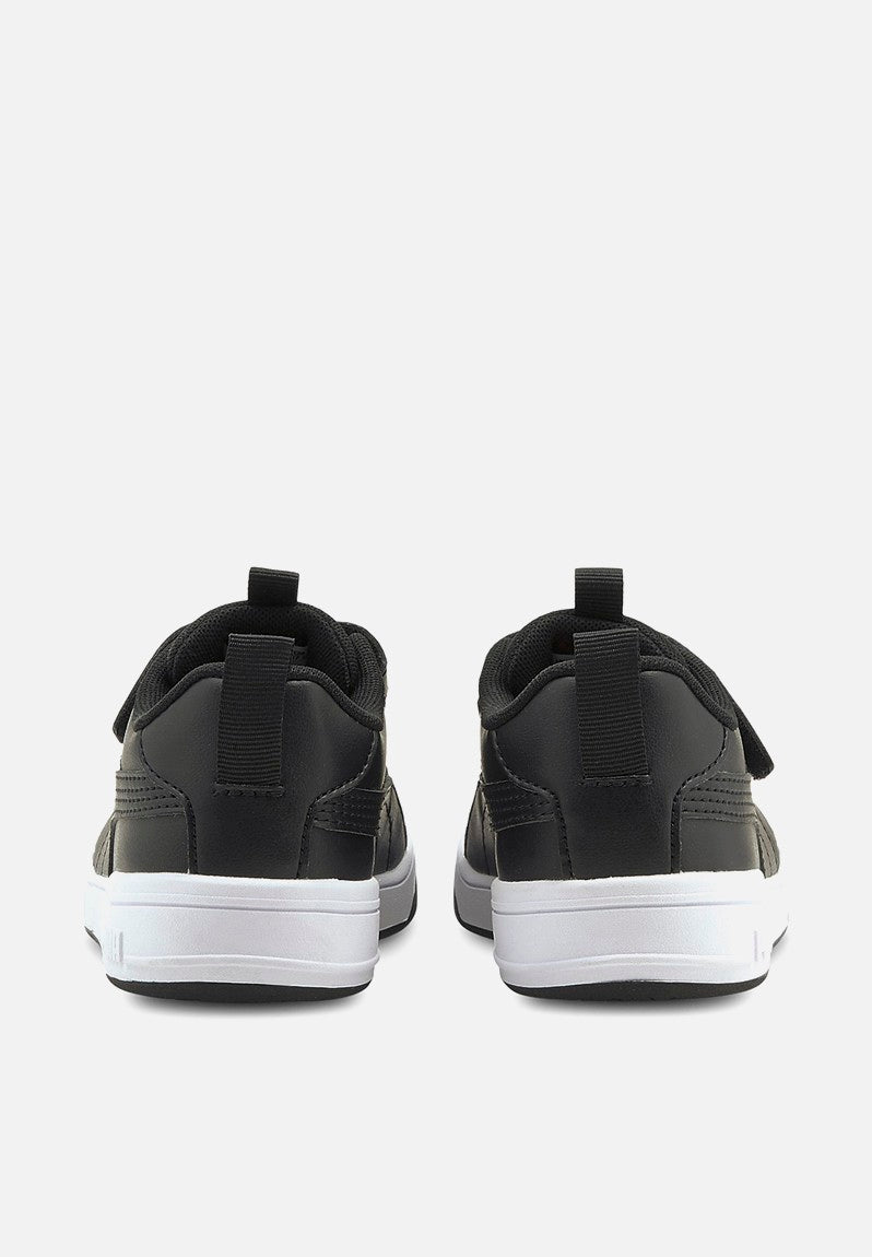 Puma Kids Multiflex Sl V Ps Shoes In Black And White