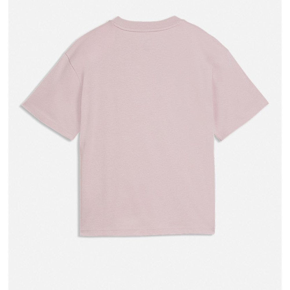 Puma Essential Centered Cat Logo T-Shirt In Misty Pink