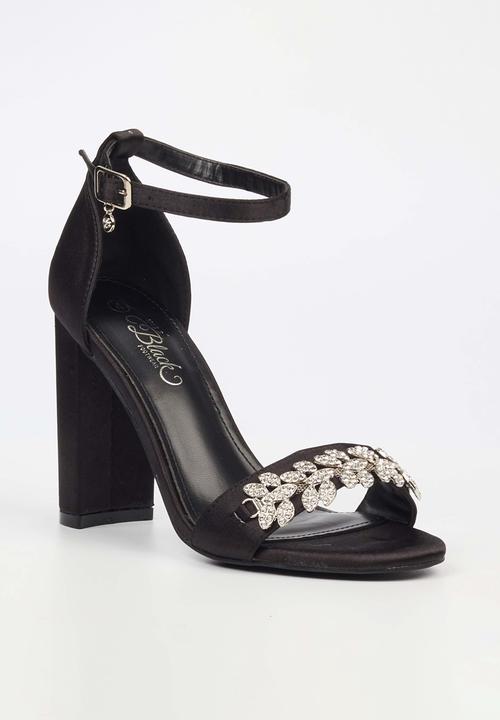 Miss Black Ladies Border 7 Heels Black