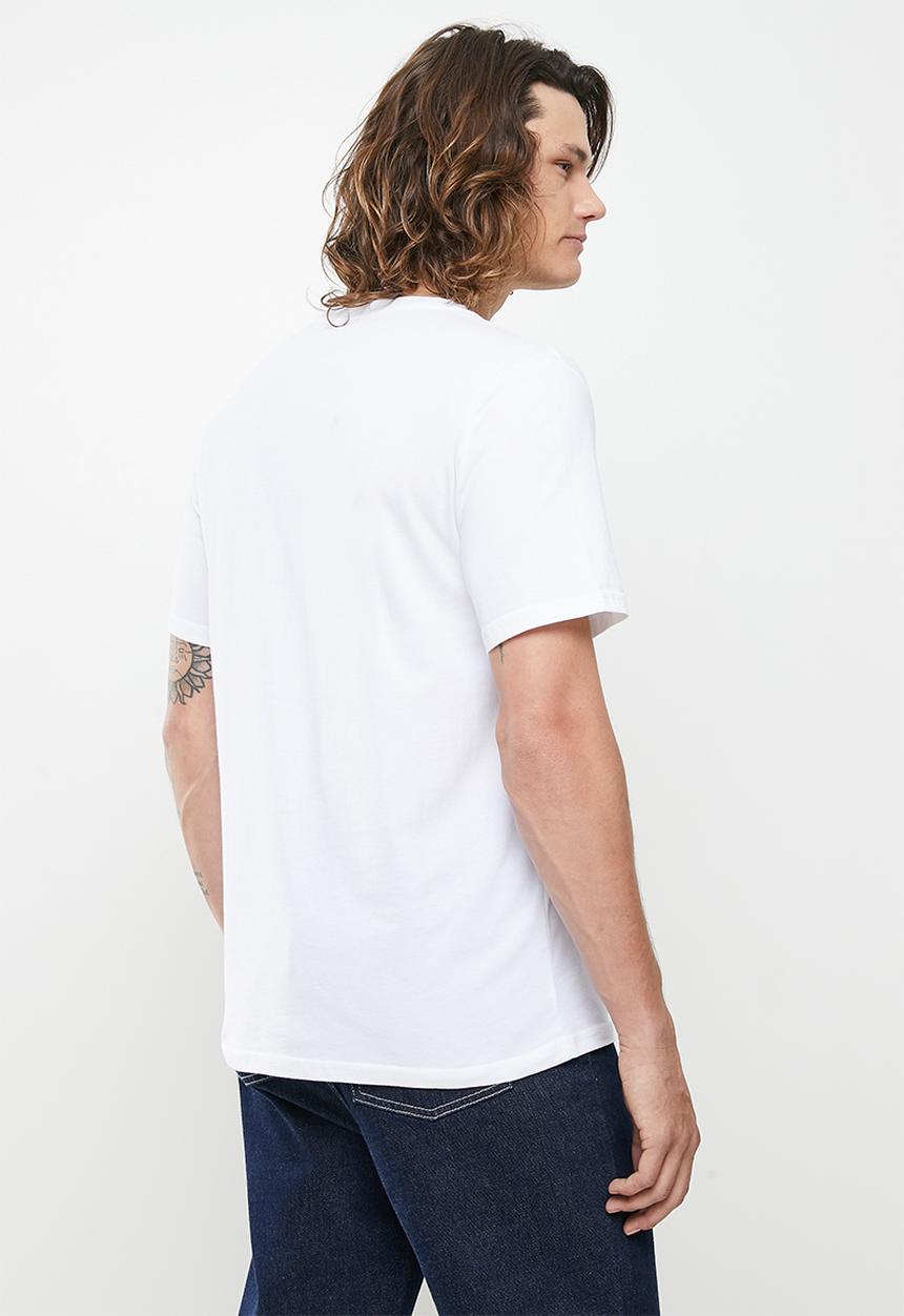 Converse Mens Chuck Patch T-shirt In White