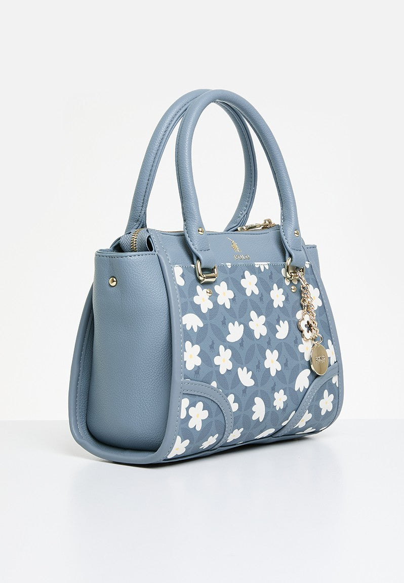 Polo Meadow Smaller Shopper Crossbody Blue