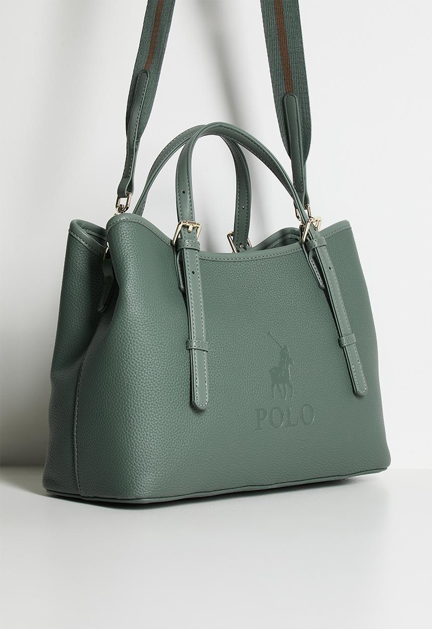 Polo Womens Tahoe Shopper Handbag In Pine