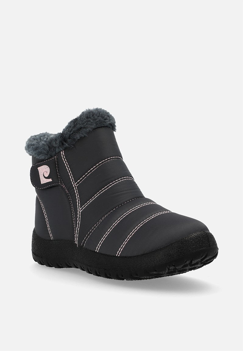 Pierre Cardin Kids Casey Quilted Grey/Pink Boot