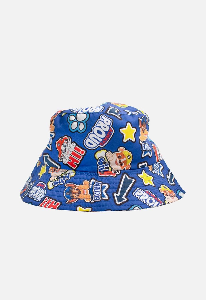 Character Group Boys Paw Patrol Bucket Hat In Blue Multi