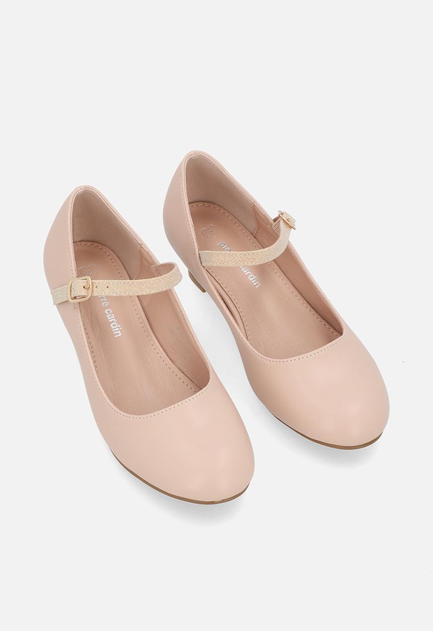 Pierre Cardin Girls Stella Glitter Heels In Pink
