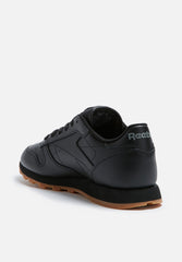 Reebok 100008498 Ladies Classic Leather Shoes Black