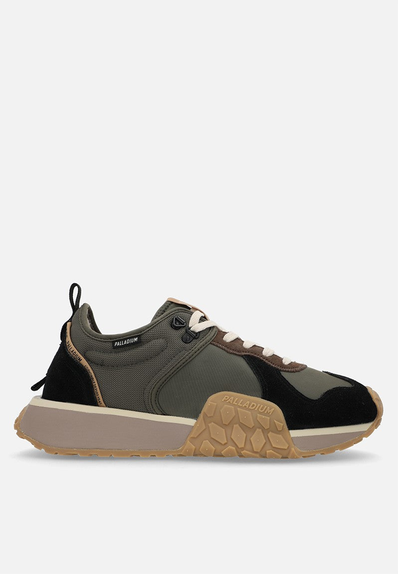 Palladium Troop Runner  Olive Night Shoes