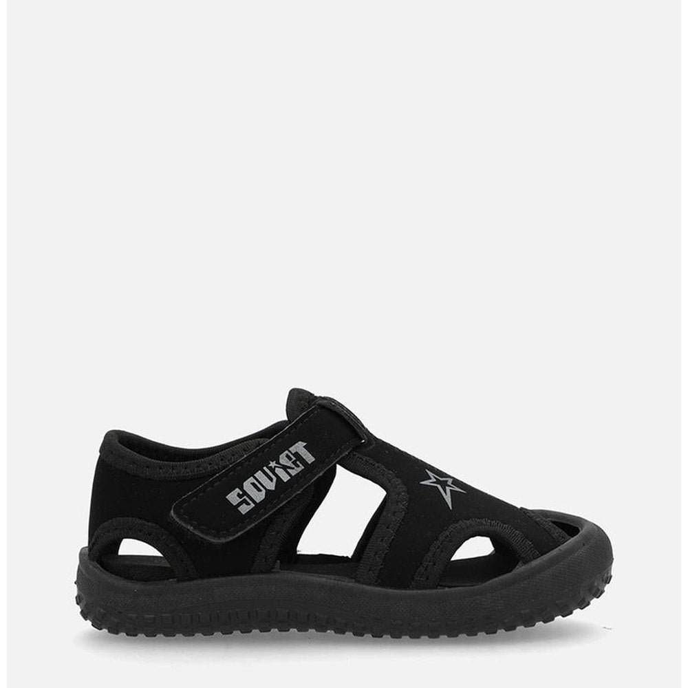 Soviet Boys Singh Neoprene Sandals In Black