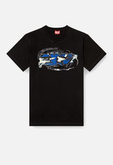 Diesel Mens T-Norm T11 Regular T-Shirt In Black