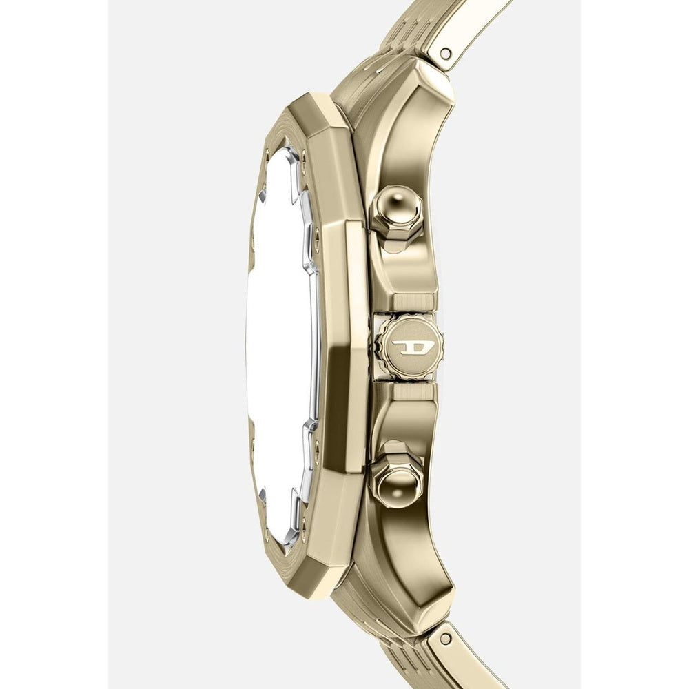 Diesel Mens Stinger Advance Fancy Watch In Gold