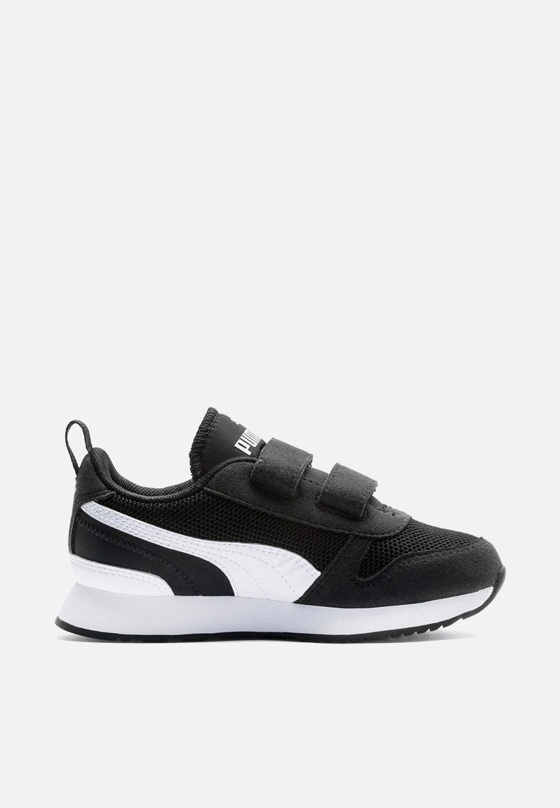 Puma R78 V Ps Shoes In Black And White