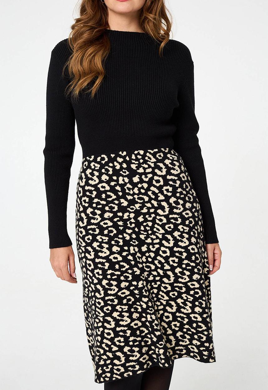 Izabel London Womens Combination Dress In Black