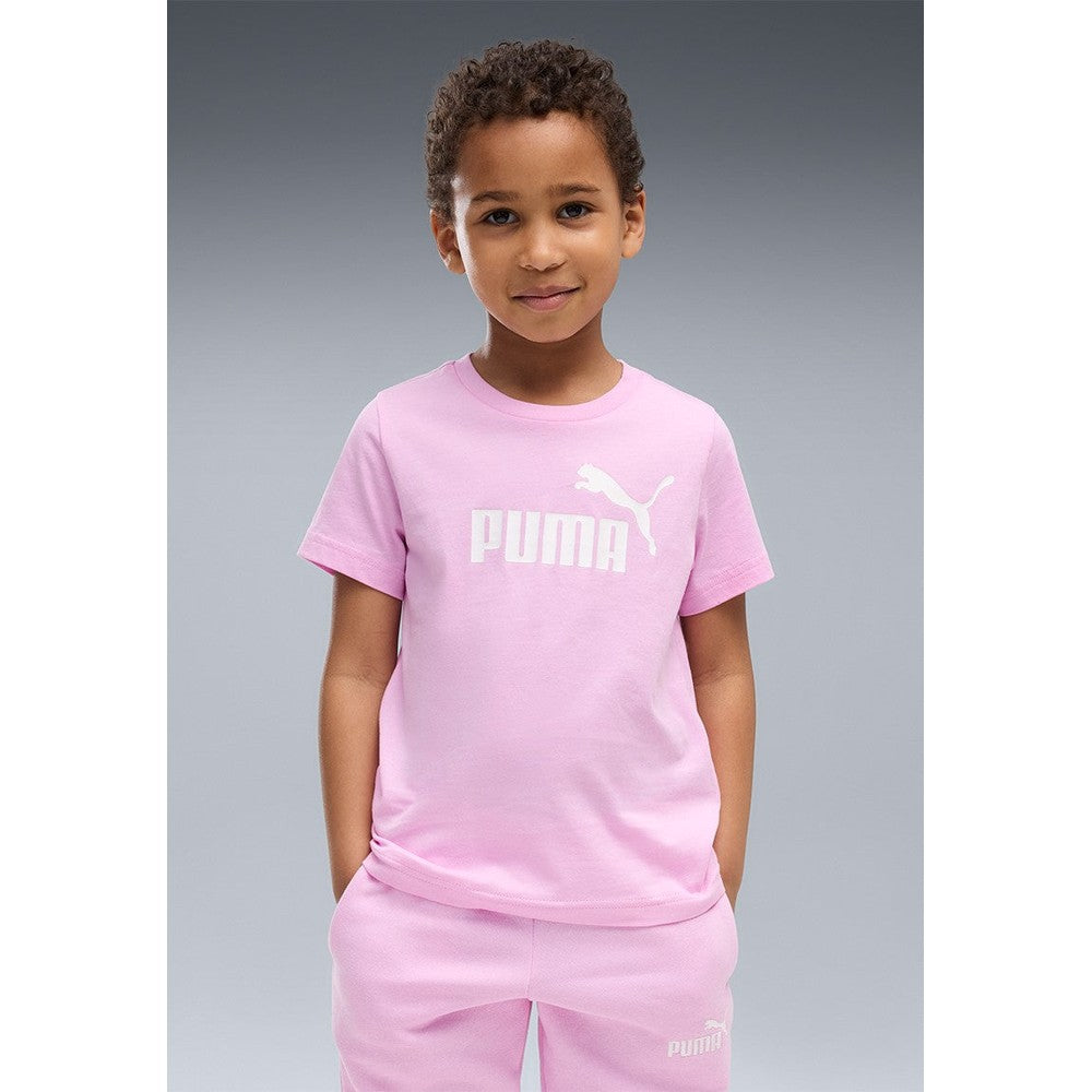 Puma Ess No.1 T-Shirt In Mauve